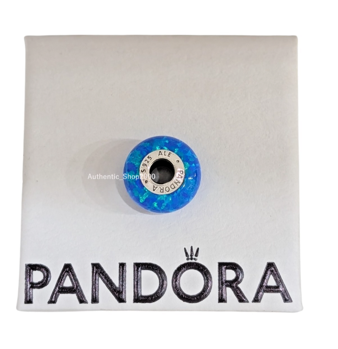 NEW 100% Authentic PANDORA 925 Ale Opalescent Deep Blue Ocean
