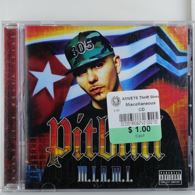 #ad Pitbull – M.I.A.M.I. CD 2004 Parental Advisory Hip Hop TVT Records $7.49