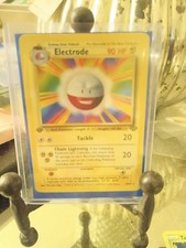 Electrode 18/64 Jungle 1st Edition RARE ERROR CARD  on eBay