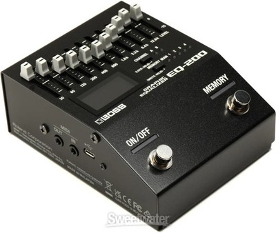Boss EQ-200 Graphic Equalizer - Black for sale online | eBay