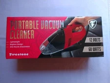 New Firestone Portable Vacuum Cleaner, 12V 60W 9' Cord Car Truck SUV*Fast Ship!!