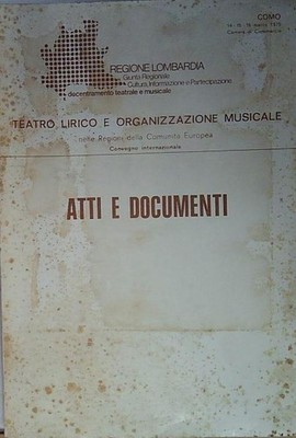OPERNTHEATER UND MUSIKORGANISATION