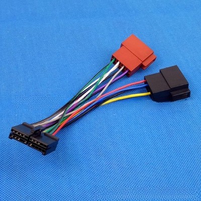 ISO Split Buchse 20 Pin Autoradio Kabelbaum Adapter für Radio Stromanschluss