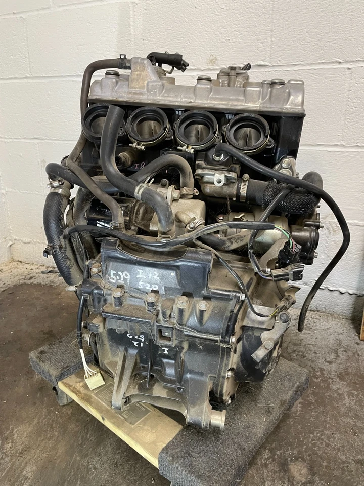 Kawasaki Ninja Zx6r Zx600p 2008 motor 6645 Foto 2 de 4