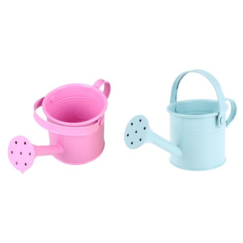 2 Pcs Pots for Outdoor Plants Kettle Large Tin Watering Can Tree Baby