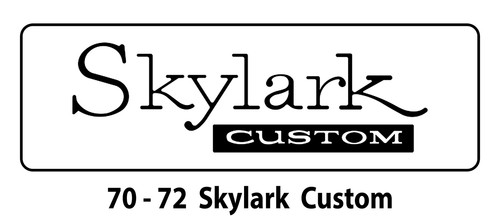 Rubber 4pc Floor Mats for 1964-1972 Buick Skylark - Pick Year, Logo & Color - Picture 16 of 16