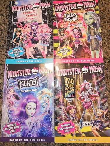 Monster High: The Creepy-Cool Collection of Junior Novels Brand New Set Of 4 - Picture 4 of 10