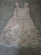 Sweet Kids USA Party Dress Girl's Size 6 Pink Wedding Floral