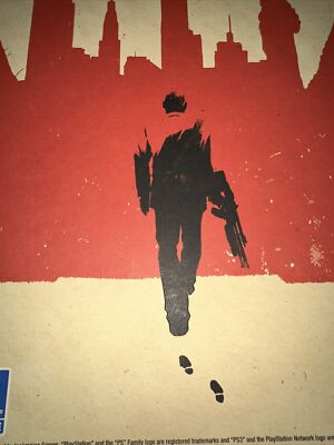 Olly Moss Litho Print Resistance 3 Poster Sony Insomniac 28”x22