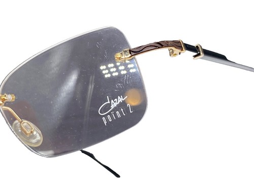CAZAL MOD. 476 COL. 450 52-17-135 Eyeglasses Frames ONLY Germany Half Rim Authentic CAZAL Eyeglasses Eyewear Frame M #476 S52[]17  main image 3