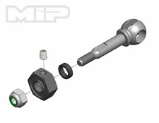 MIP - Moore's Ideal Products - MIP X-Duty, CVD Axle, 10mm Offset w/ 5mm Bearing