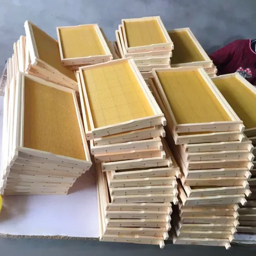 10pcs Assembled National Brood / Super Bee Hive Frames and Foundation UK - Picture 2 of 15
