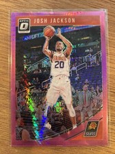 2018-19 Donruss Optic Hyper Pink #139 Josh Jackson Phoenix Suns
