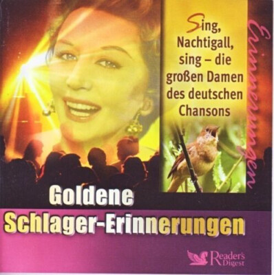 Goldene Schlager - Erinnerungen - Sing Nachtigall.... Reader's Digest 3 CD Box 
