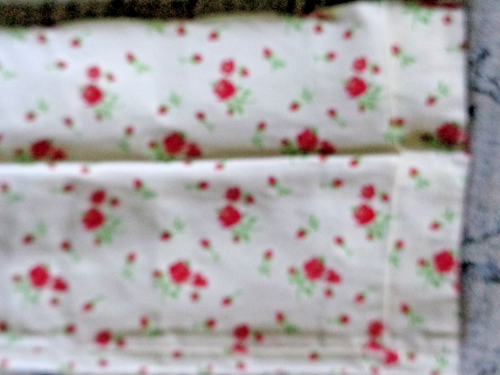 Vtg 70's Retro NWT FLOCKED FLORAL Balloon Legged Pants 26" Waist / 11" Wide S/XS - Picture 3 of 4