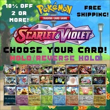 Pokemon Scarlet & Violet Base Set - Choose Your Card! - Reverse Holo/Holo NM