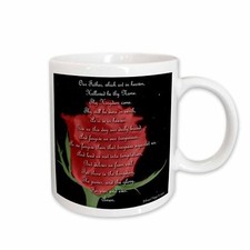 3dRose The Lords Prayer  Mug