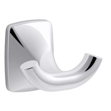 Maxton Kohler R21850-CP Robe Hook Polished Chrome Premium Metal Construction fo