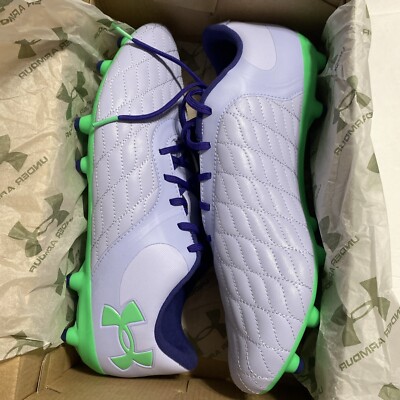 Under Armor UA Magnetico Select FG Violet Soccer Cleats Men’s Size 11 