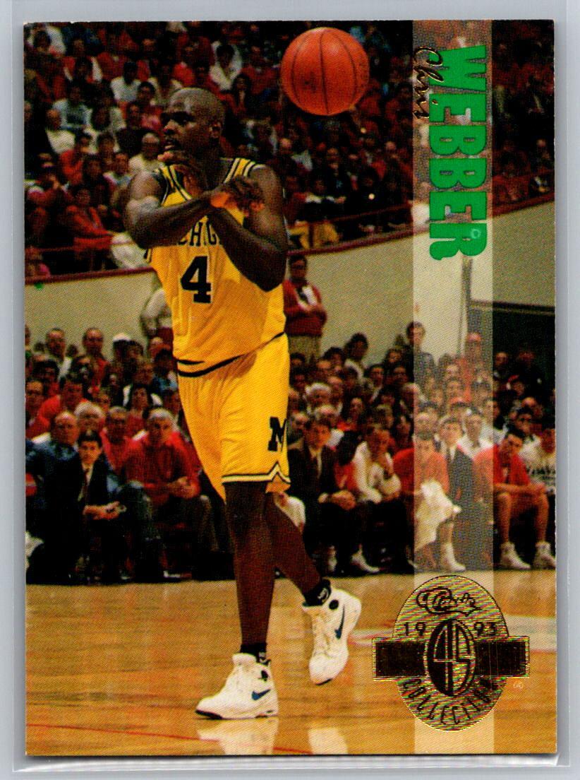 1993 Classic Four Sport Oversize #1 Chris Webber DVS 3084
