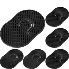 Paquete de 6 champ s masajeadores con peine de palma de bolsillo