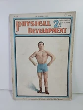 Physical Development Vol 2, October 1901 - Vintage Antiquarian Fitness Booklet