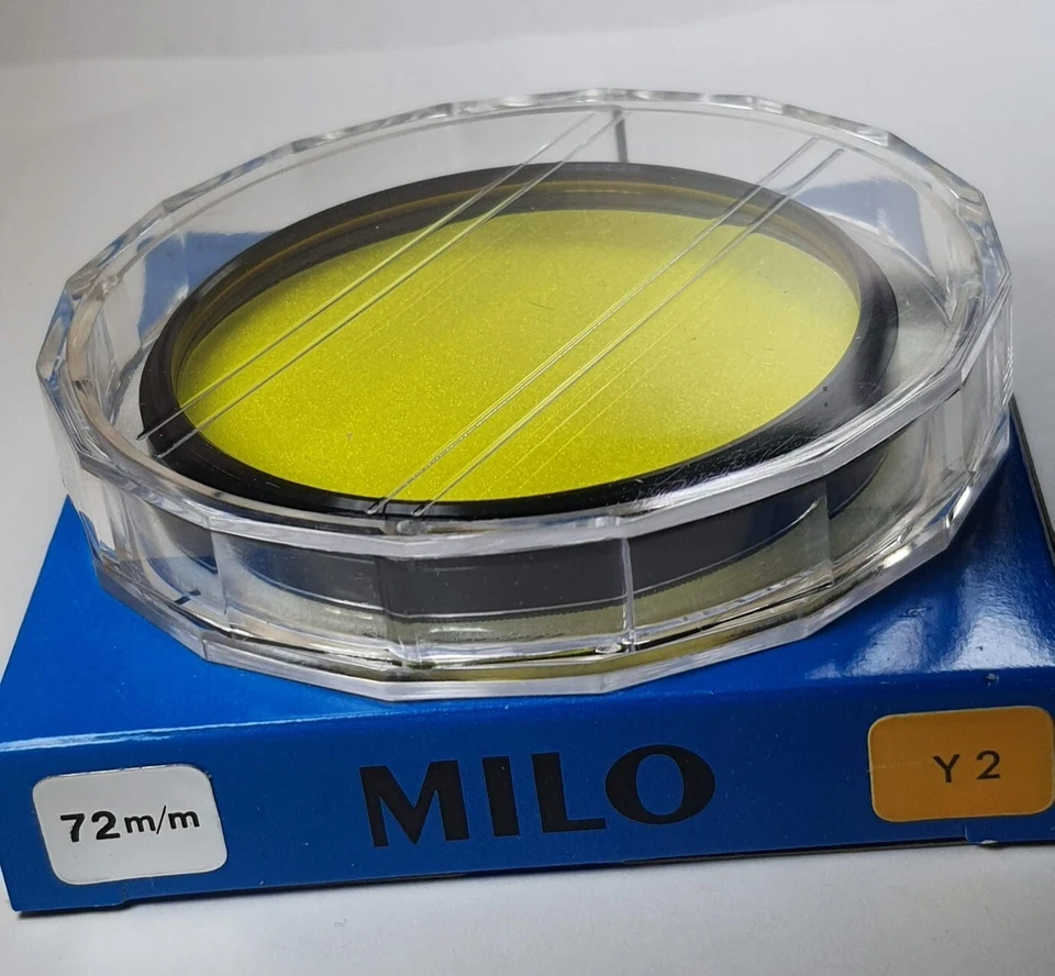 Professional 72mm Multi Coated Yellow Y2 (K2 ) Glass Lens Filter Japan E-72 Milo - Image 4 of 4