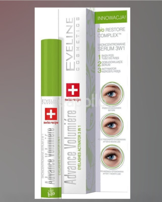 Eveline Eyelashes Concentrated Serum 3 in 1 - Advance Volumiére