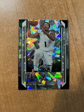 2021-22 Leaf Metal Basketball - Jahmir Young - Black Crystals ARC Auto #d 6/7