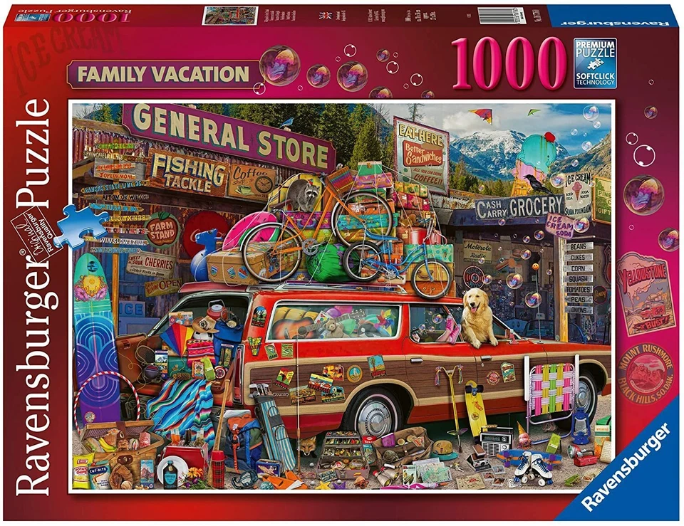 Ravensburger - Family Vacation Puzzle 1000pc - image 2 of 2