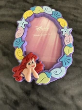 Disney Princess Ariel Mini Photo Picture Frame 2 x 3 Photo Approx 3 x 4 New Soft