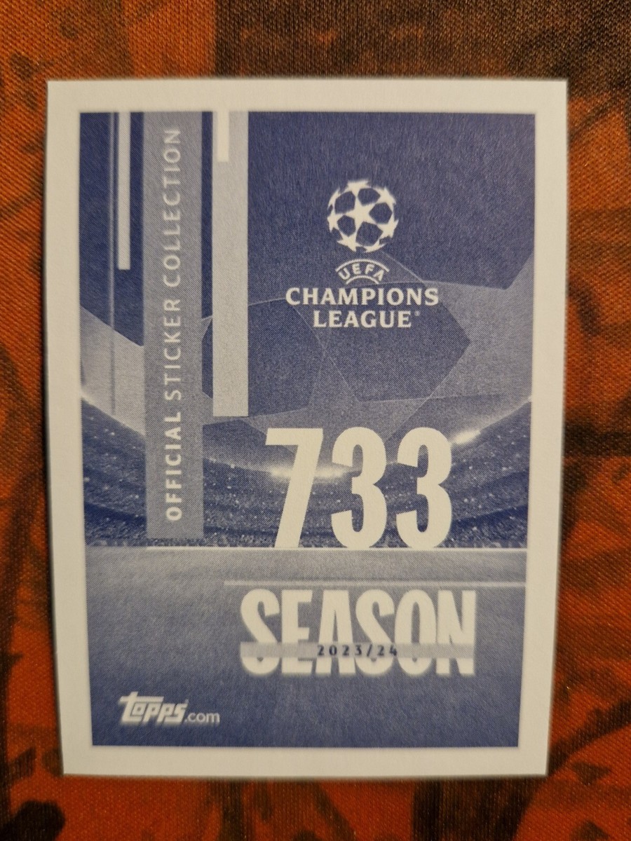 PAOLO MALDINI 2023-24 Topps UEFA CHAMPIONS LEAGUE Sticker PAOLO MALDINI 2023-24 Topps UEFA CHAMPIONS LEAGUE Sticker