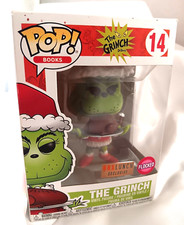 Funko Pop! Books Dr. Seuss The Grinch Box Lunch Exclusive Flocked #14 Lunch Box