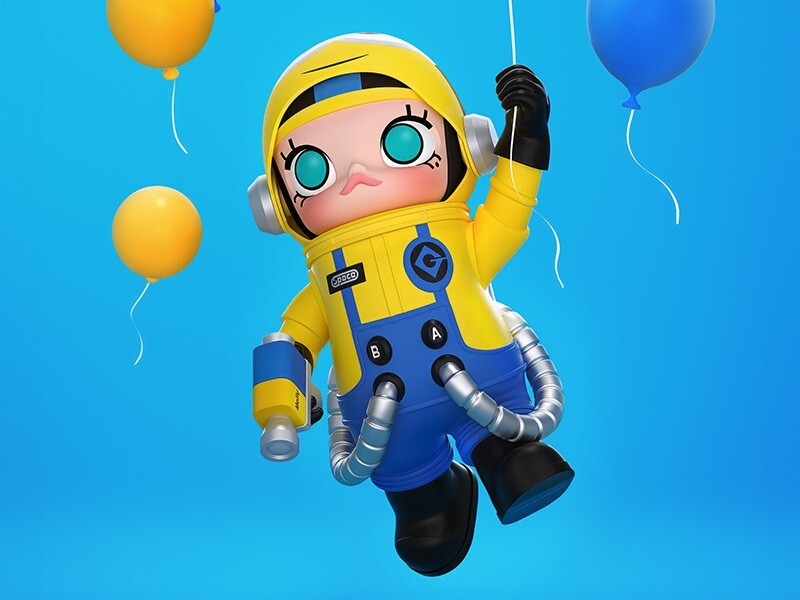 その他 POP MART MINIONS MEGA SPACE MOLLY 400% Amazon.com: POP MART MEGA Space Molly 400% Minions