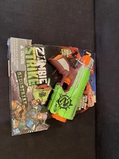 NERF Zombie Strike Sidestrike Dart Pistol Blaster With Box