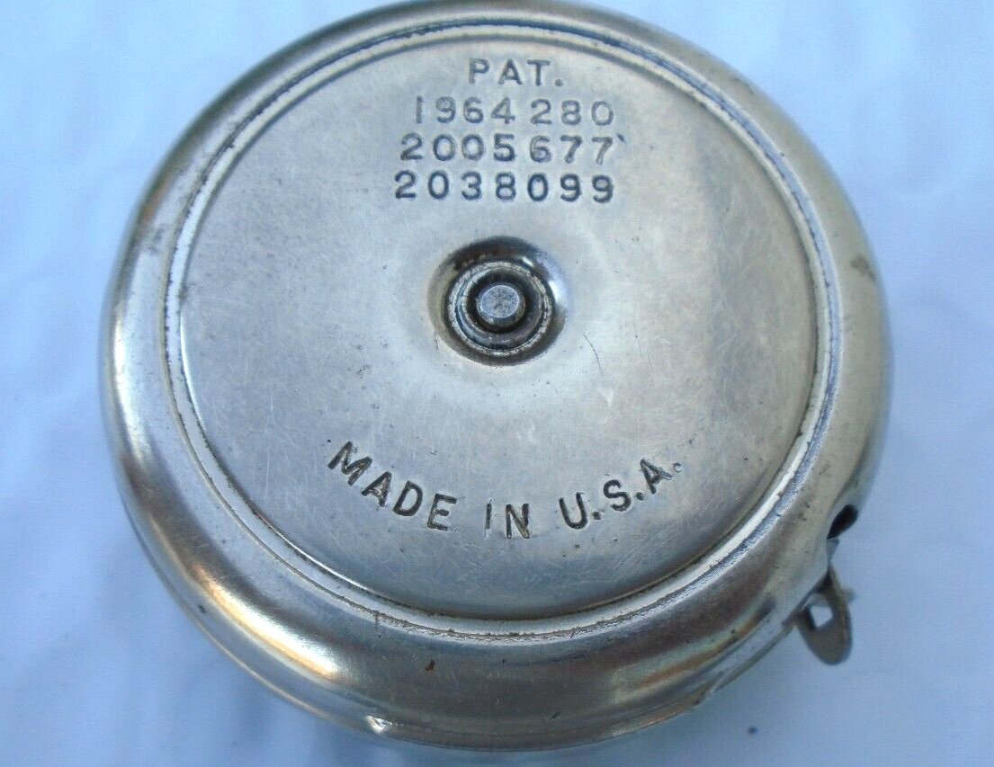 No. 1266 VINTAGE STANLEY TAPE MEASURE USA PAT: 1964280 2005677 2038099 ~ 72 Inch