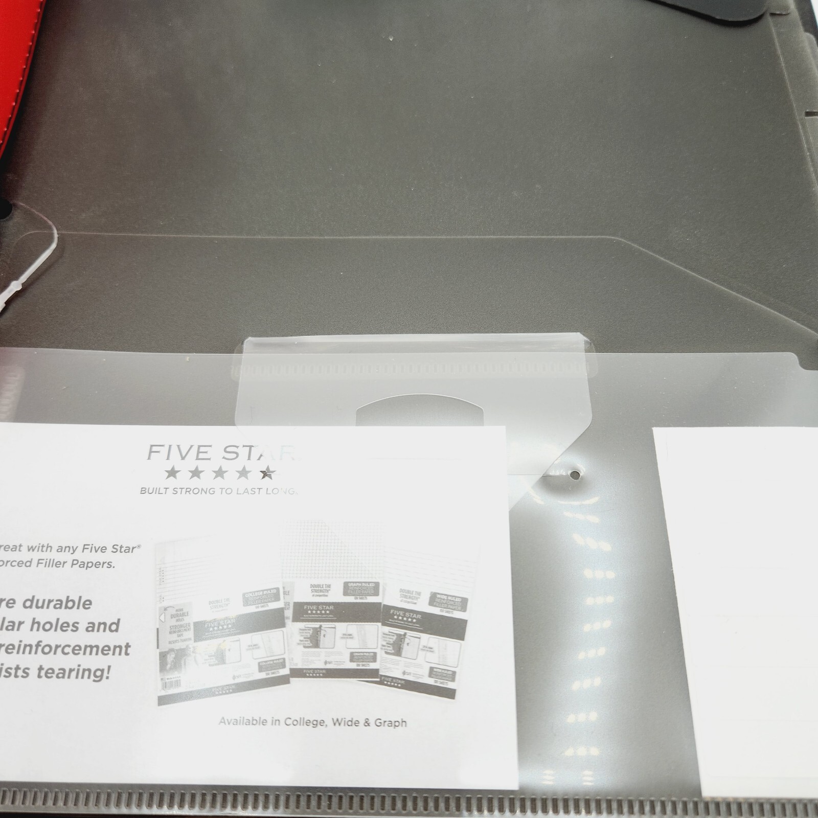 Mead Five Star Flex Hybrid NoteBinder 1” Binder Notebook 5 Dividers