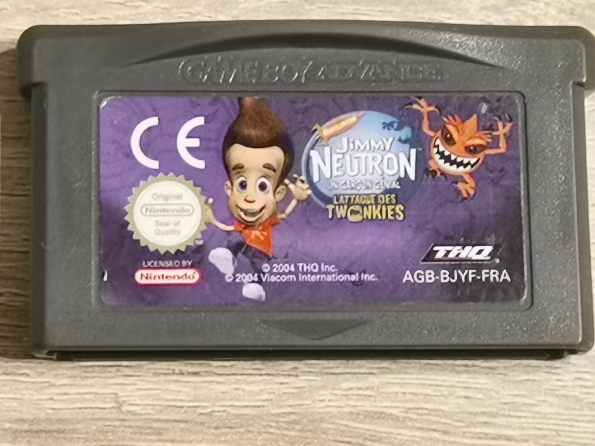 Jimmy Neutron The Attack of the Twonkies Nintendo Game Boy