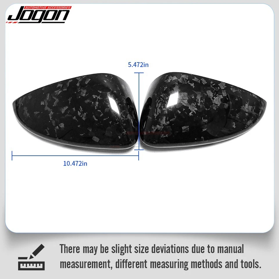 Tapa de espejo retrovisor lateral exterior de carbono forjado para Lotus Emira 2022-2024 Foto 3 de 4