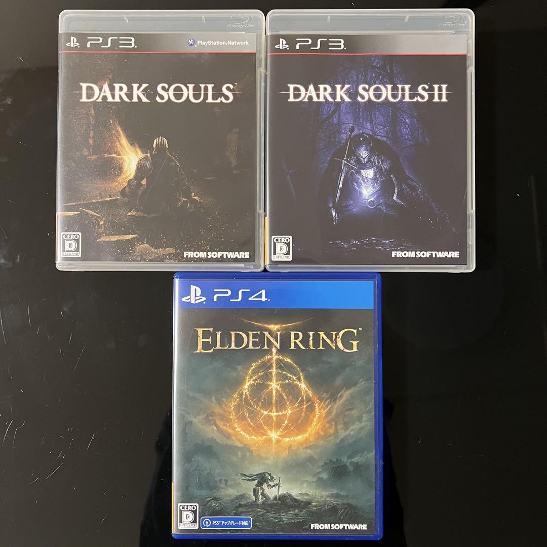 PlayStation4 - 【4本セット】ダークソウル、DARK SOULS 2,3 elden ring SONY PlayStation4 Elden Ring DARK SOULS 1 2 Japanese version