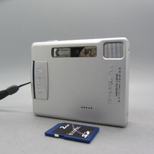 Minolta Dimage Xt 3.2MP Compact Digital Camera Silver Tested