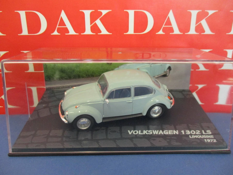 Die cast 1/43 Modellino Auto Volkswagen Maggiolino Kafer 1302 LS 1972 - Immagine 4 di 4