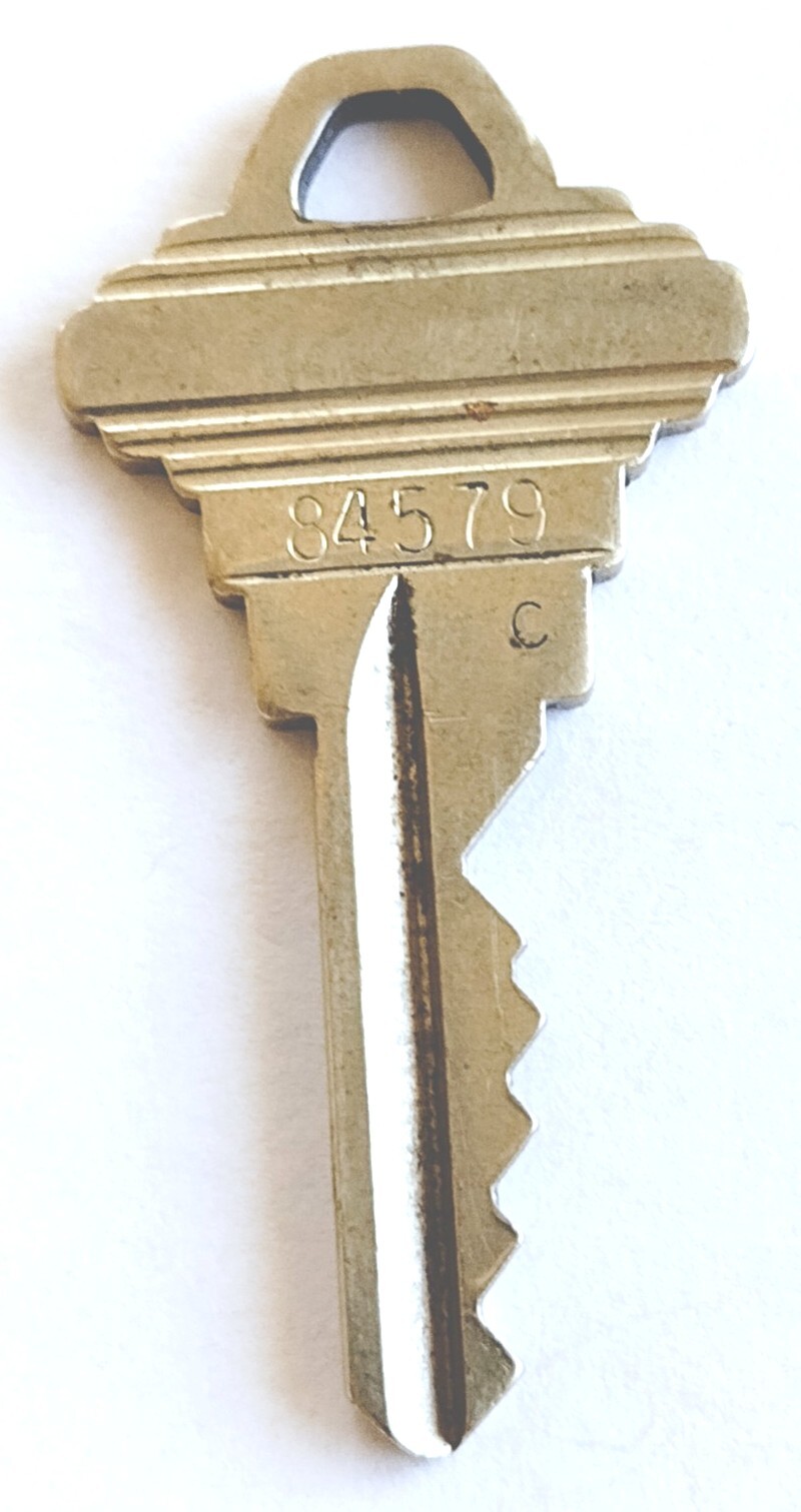 Vintage Schlage 84579 C 2-Inch Replacement Lock Key