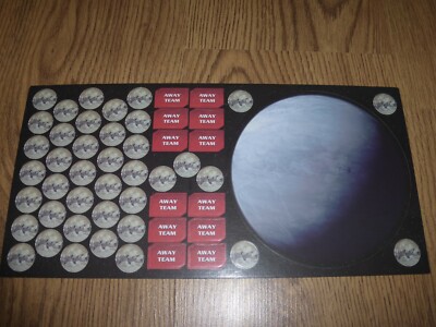 Star Trek Attack Wing Away Team, Rohstoffe & Planet & Token Kartenelemente