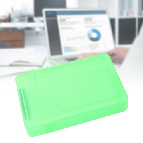 Hard Disk Protection Box 3.5in HDd SSD Shockproof Anti Static ABS Transparent - Afbeelding 3 van 12
