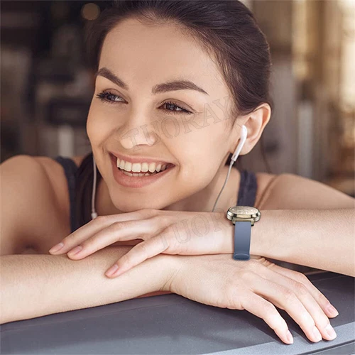 For Garmin Lily 2 / Lily 2 Classic Watch Strap Band Silicone Fitness Bracelet - Picture 34 of 79