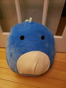 New Squishmallows Brody the Blue Dinosaur 16