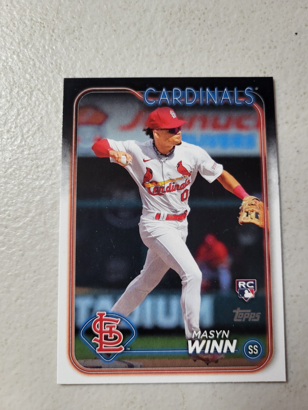 2024 Topps #480 Masyn Winn Base Series 2 NM Free Shipping
