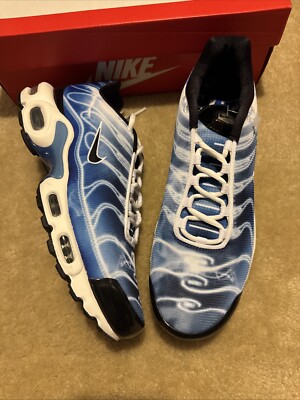 Nike Air Max Plus Light Photography Old Royal Blue Men's Shoes DZ3531-400 SZ 9.5