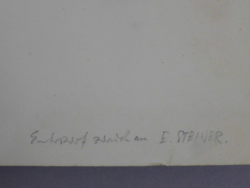 Eduard Steiner Kunstakademie München Reklame-Entwurf KOCHEL AM SEE ALPEN (88) - Picture 8 of 10